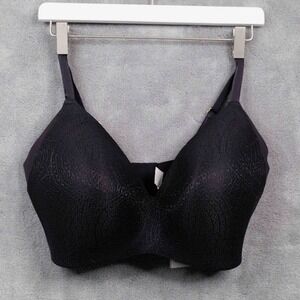 KNIX WingWoman Lace Contour T-Shirt Bra Invisible Wireless Black Sz 8 NWT $68